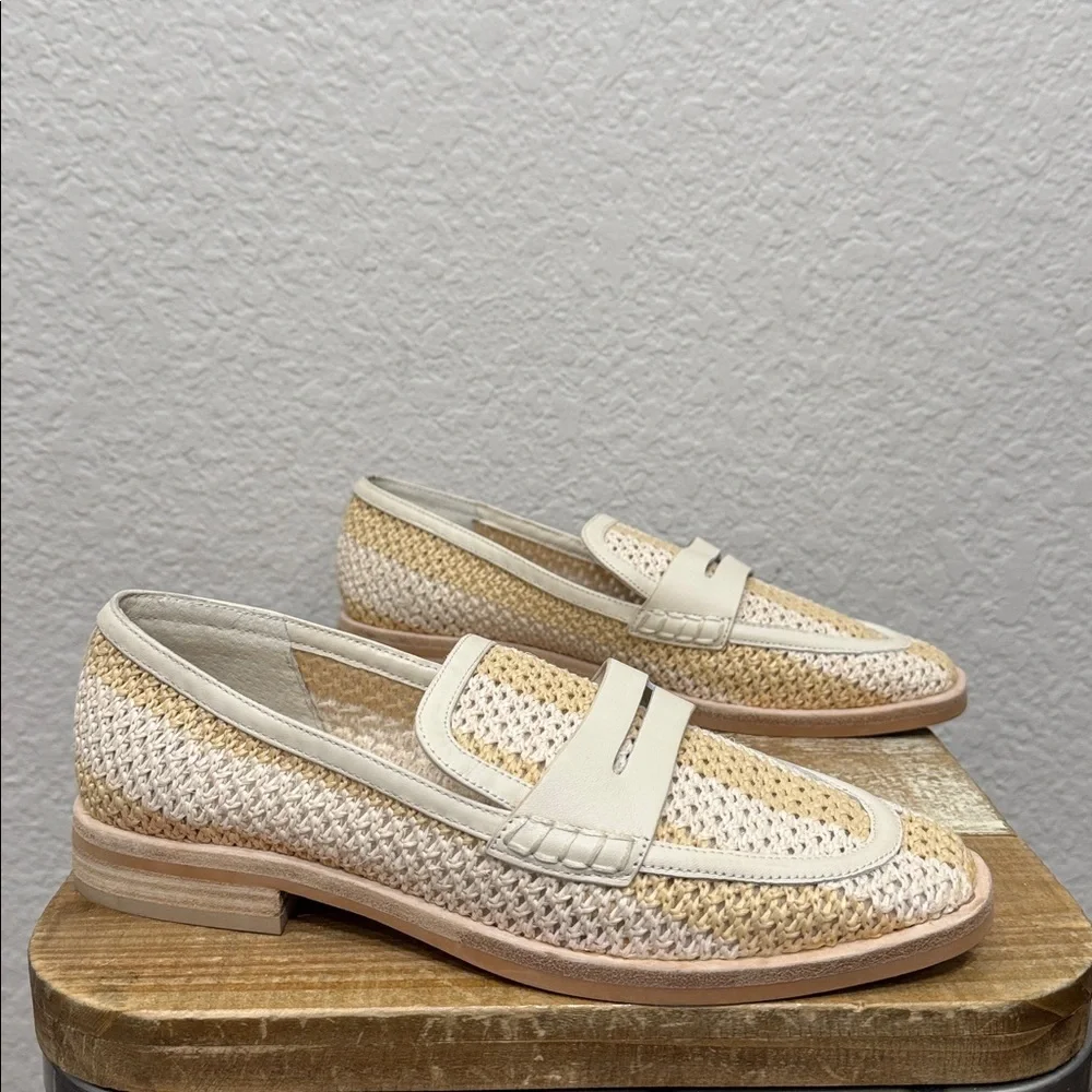 Dolce Vita Halley Rafia Slip On Loafer Size 8 - Picture 2 of 8